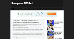 Desktop Screenshot of anonymoussmstext.com