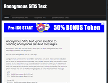 Tablet Screenshot of anonymoussmstext.com